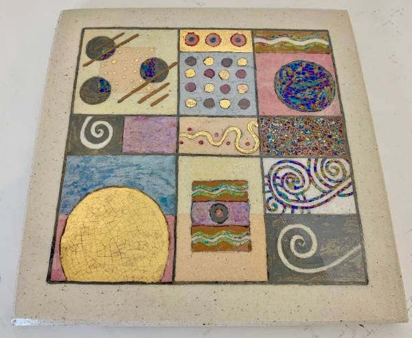 - a , Ceramic Sculpture by Catherine Rich, measuring 16 x 16 cm (H x W) £48